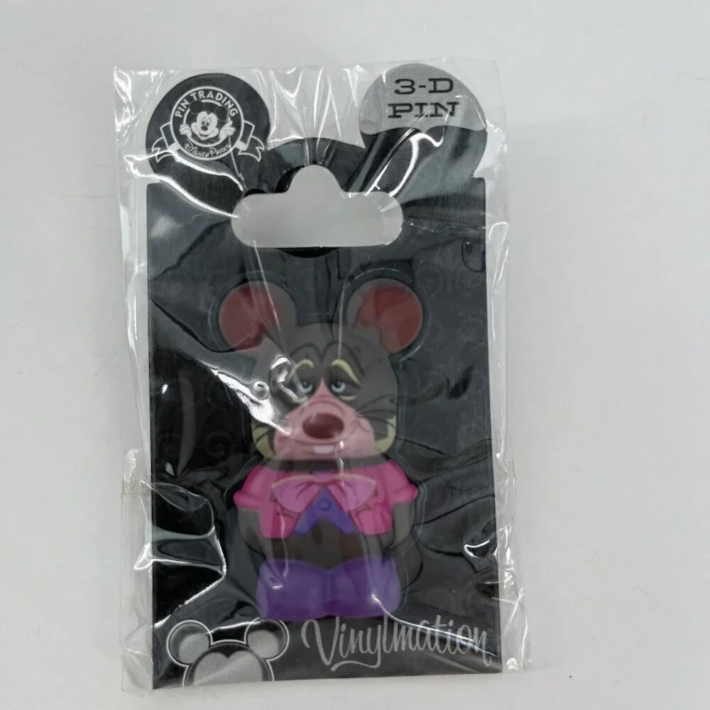 NEW Disney Parks Drunken Dormouse 3D Vinylmation Trading Pin Alice in Wonderland